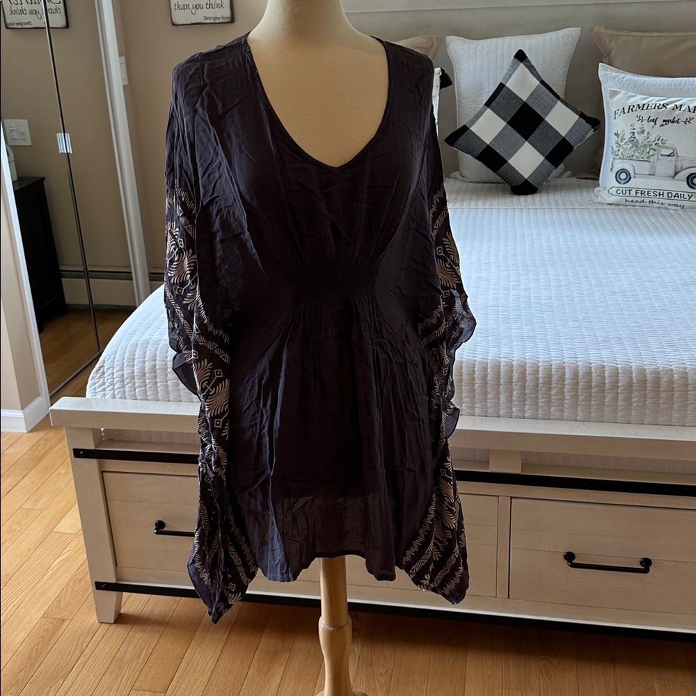 Flowy beach cover up see video